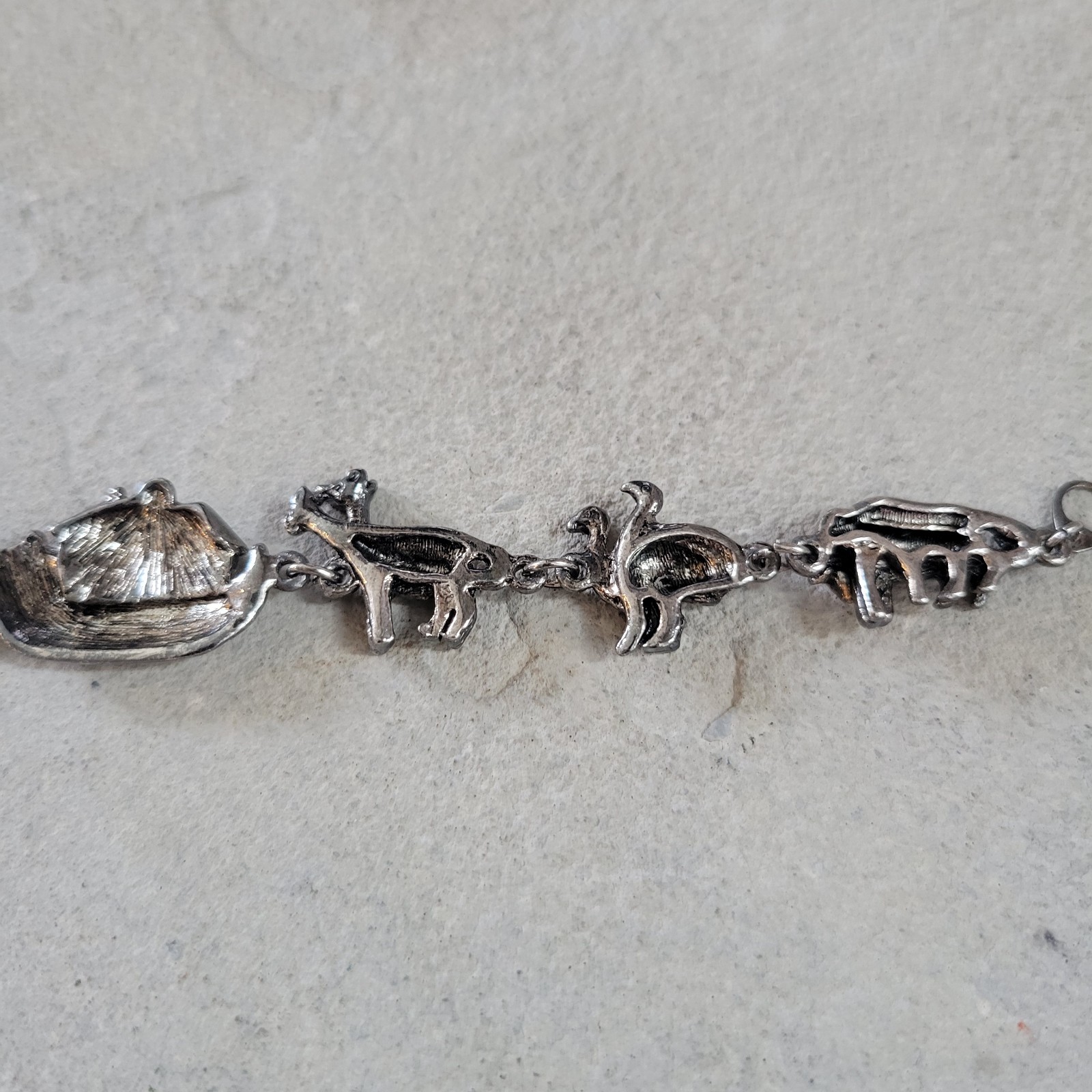 Noah’s Ark Animals Christian Religious Boat 7 Inch Jewelry Bracelet