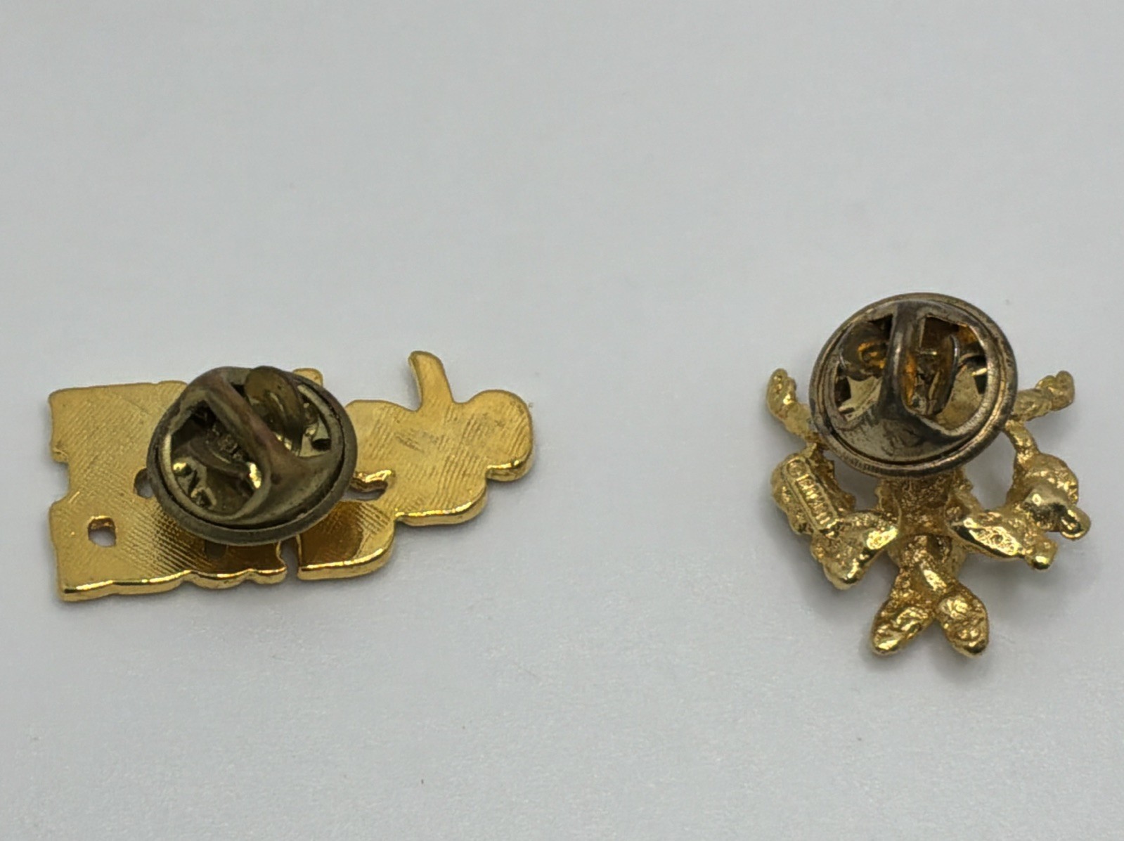 Vintage Clover St Patricks Day Pins Leprechaun Gold Tone Enamel Faux Pearl Lot 6