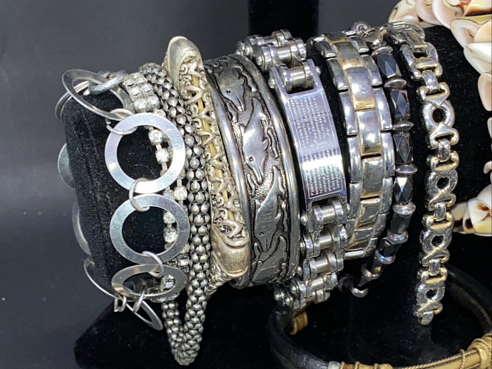 Vintage Modern Fashion Designer Jewlery Lot 3 Lb Marc Jacobs Cuff Bangle U53