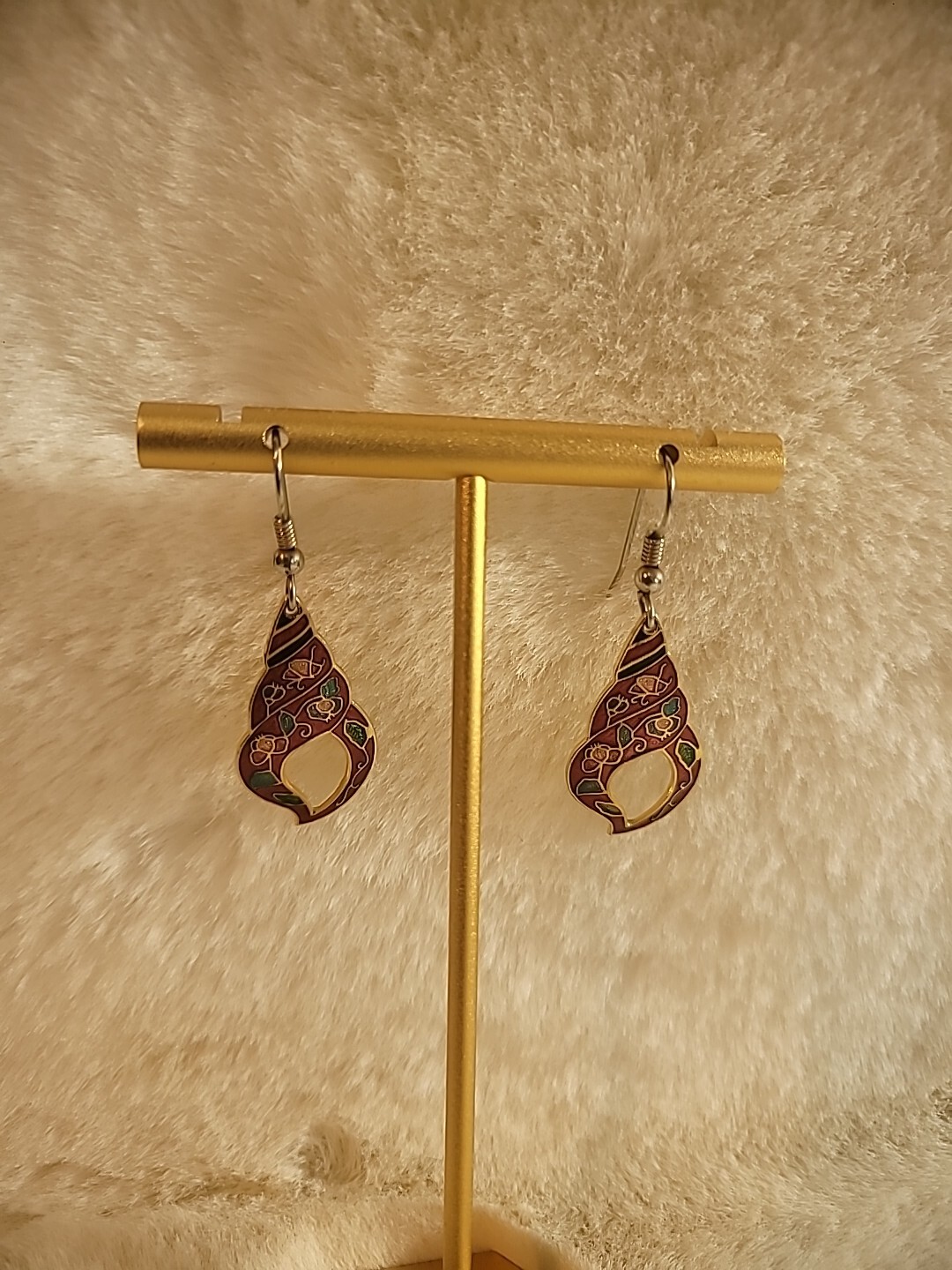 Vintage Earrings Drop Dangle Hook Pierced Jewelry Costume