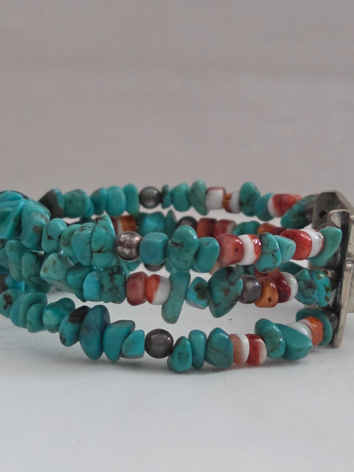 Carolyn Pollack Relios Turquoise Sterling Bracelet
