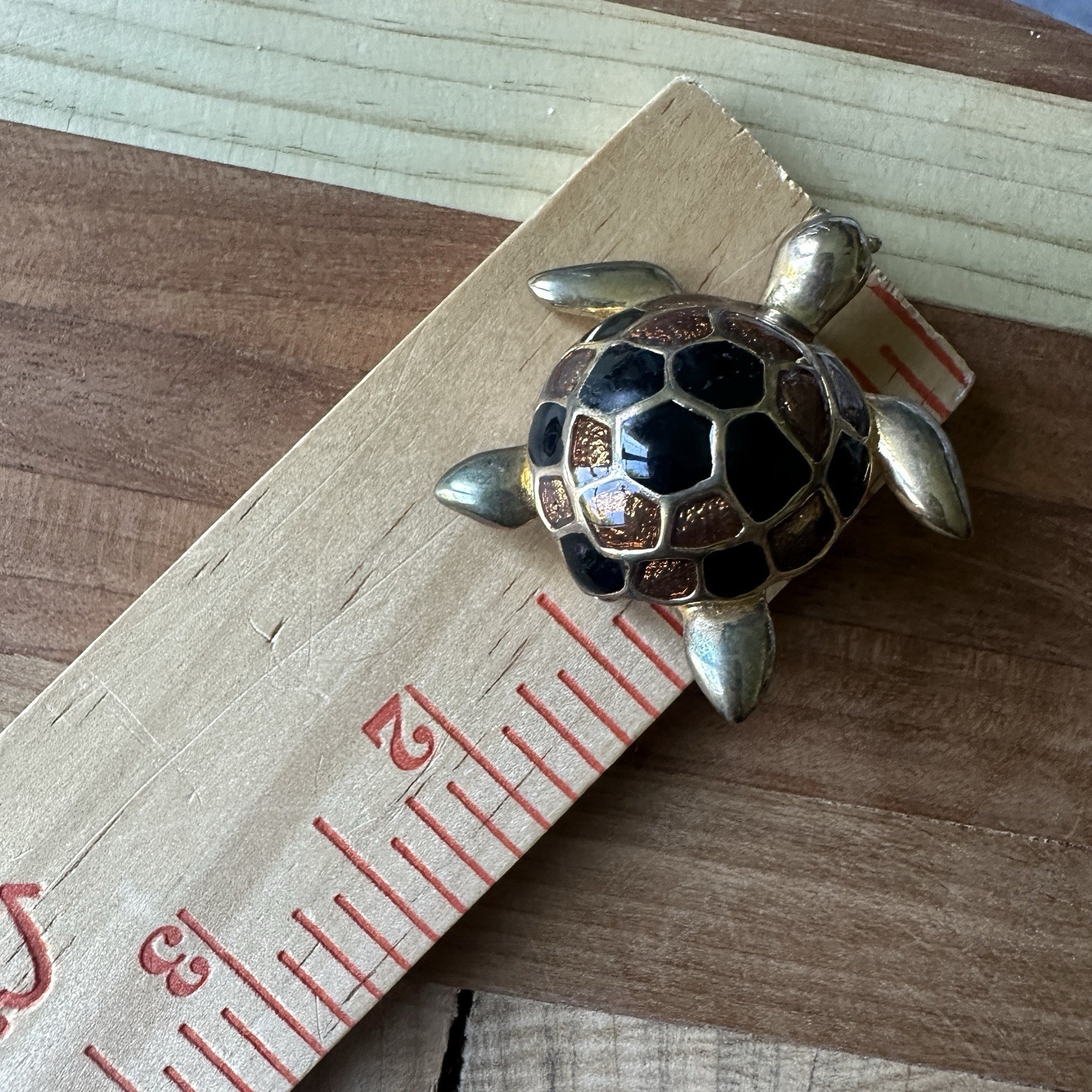 VTG RJ Graziano Flower Angel Turtle 4 Brooch Pins 1.5-2.5 Inch Crystal Acrylic