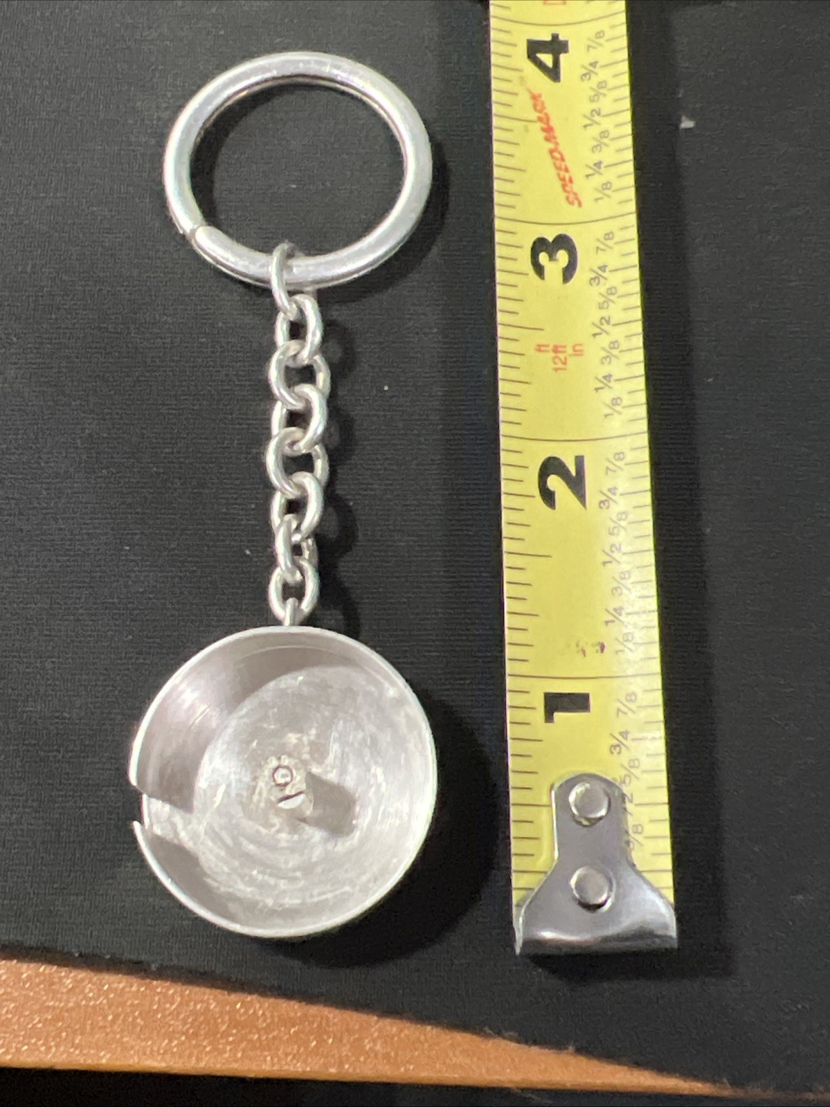 Tiffany & Co. 1837 .925 Sterling Silver 39” Tape Measure With Key Ring
