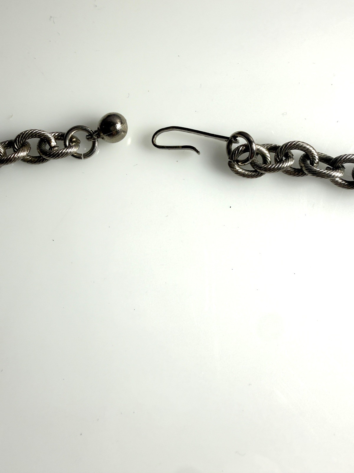 MCM Brutalist Vintage 60s Erwin Pearl Steampunk Bolts & Screws Pendant Necklace