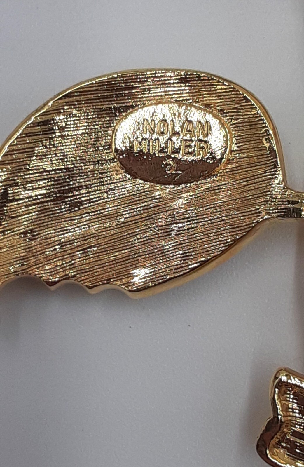Vintage Signed Nolan Miller Stunning Rose Brooch Called the “Pavé Rose Pin”