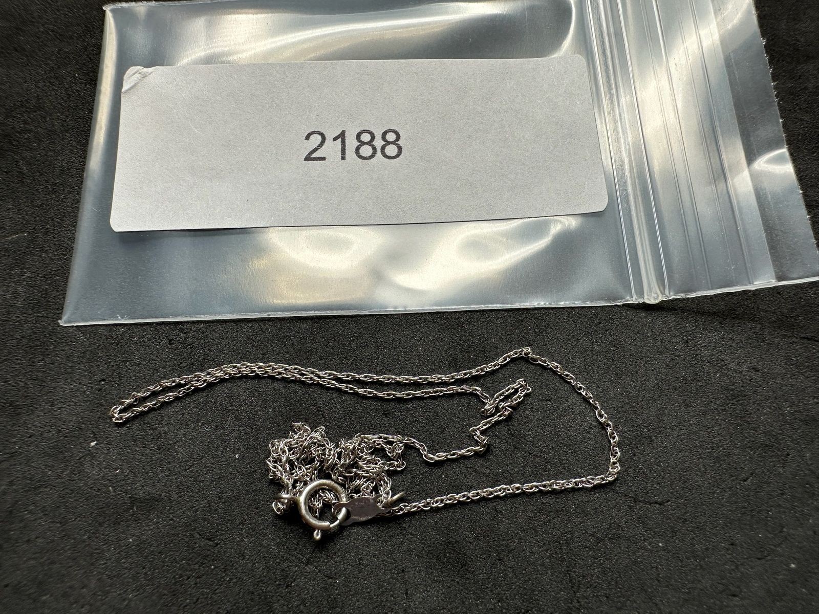 0.78g Vintage Sterling Silver 925 Twisted Rope Chain Necklace 18 in M