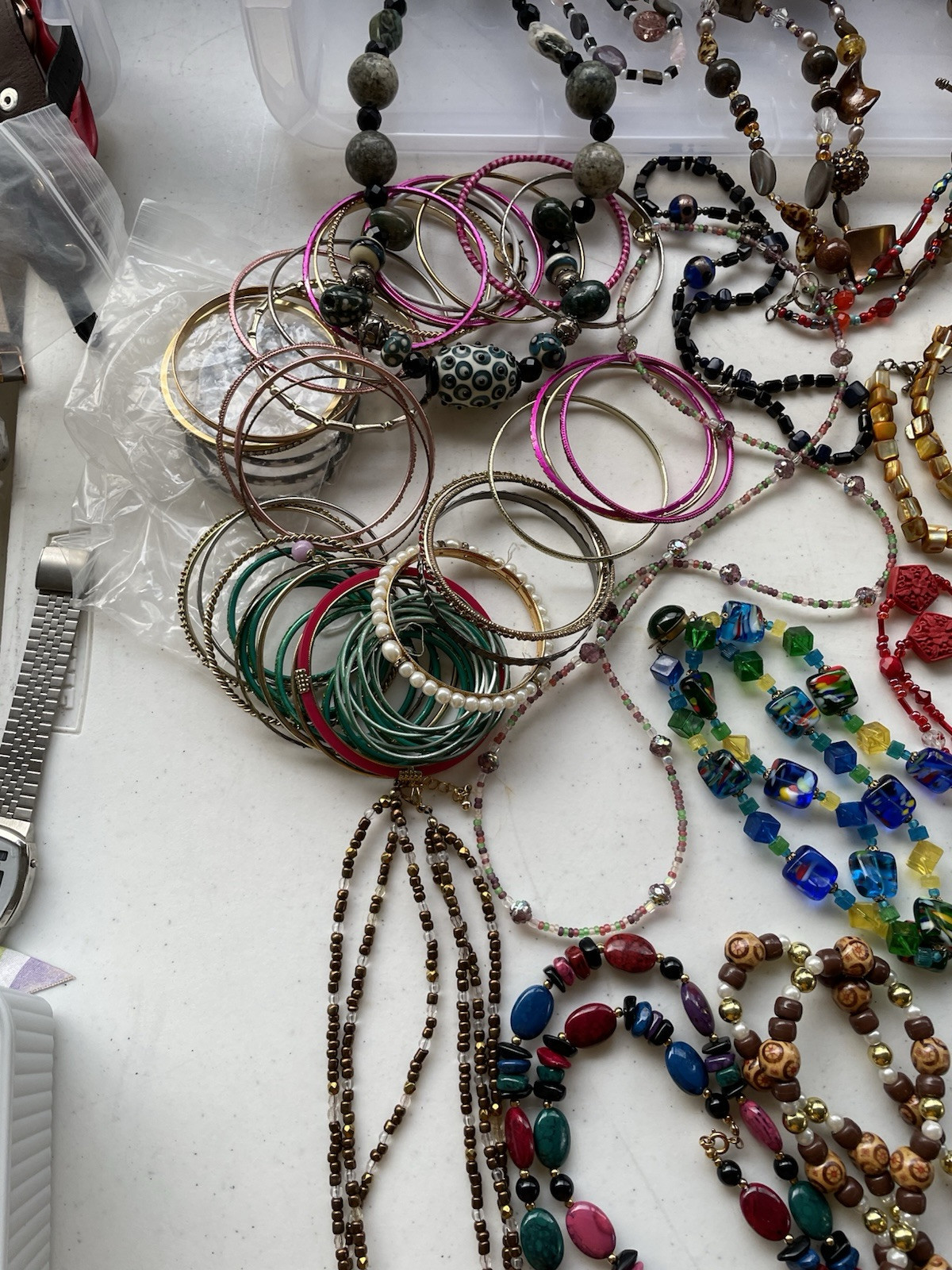 Vintage To Modern JEWELRY Lot All Wearable!! READ DESCRIPTION Estate Old