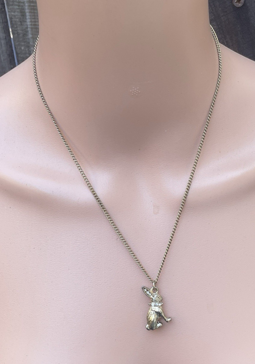 Mixed Vtg Rabbit Avon Unbranded Jewelry Lot Earrings Chain Necklace Brooch Pins