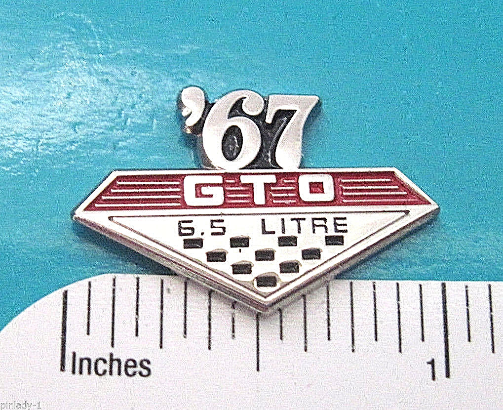 1964 – 1971 PONTIAC GTO – hat pin , tie tac , lapel pin , hatpin GIFT BOXED