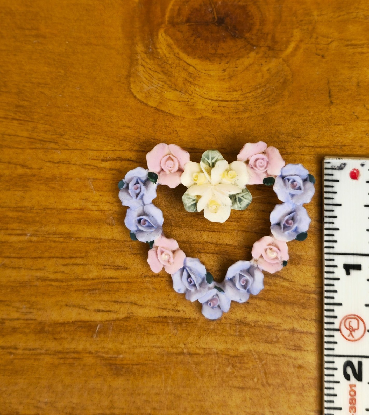 Vintage Avon Hearts and Flowers Brooch, 1998