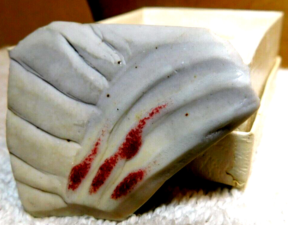 Unbranded~Handmade Sculpture Broach Made Out Of Some Kind Of Stone One-Of-A-Kind
