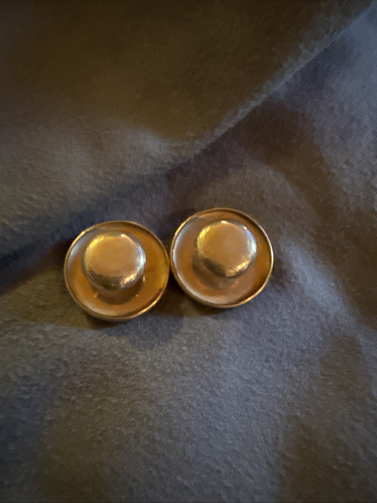 Antique Engraved Gold Cuff Links