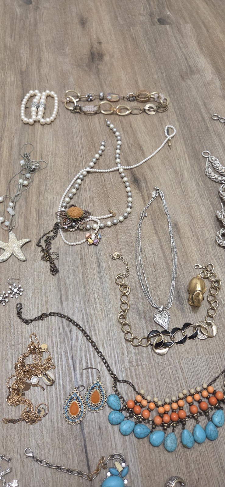Jewelry Vintage Modern Huge Lot From An Estate Auction, Silver, Real Gems/Stones