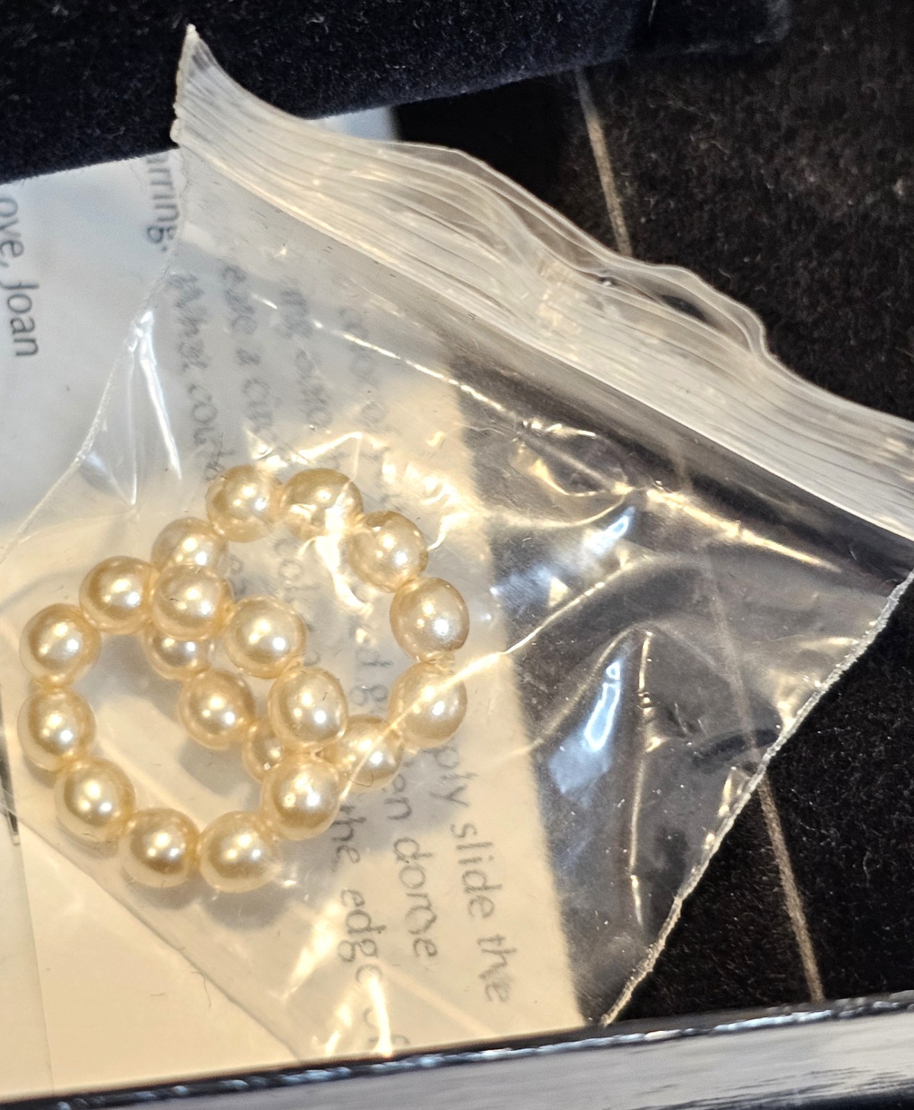 Vintage Joan Rivers Earrings set convertible bead faux pearl multicolor