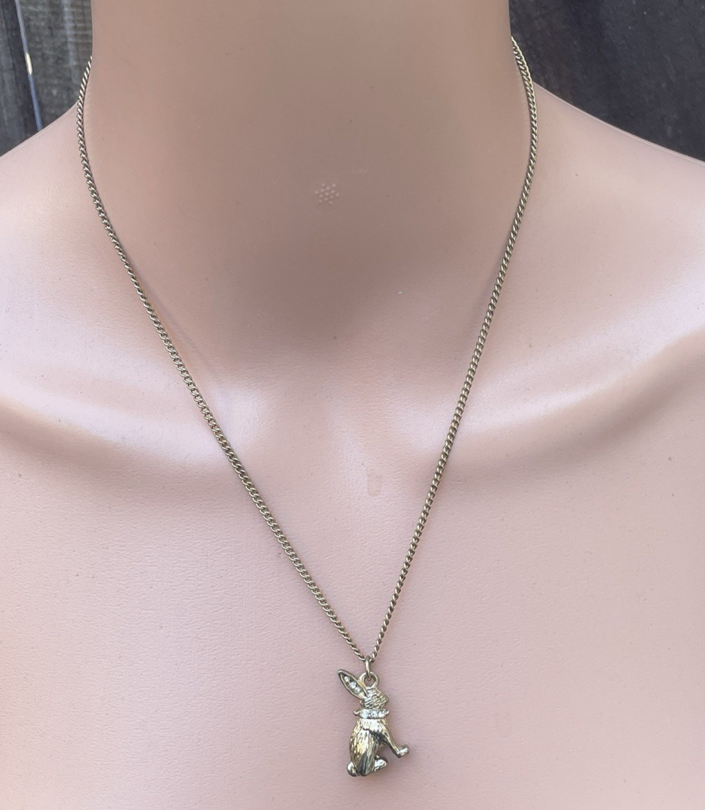 Mixed Vtg Rabbit Avon Unbranded Jewelry Lot Earrings Chain Necklace Brooch Pins