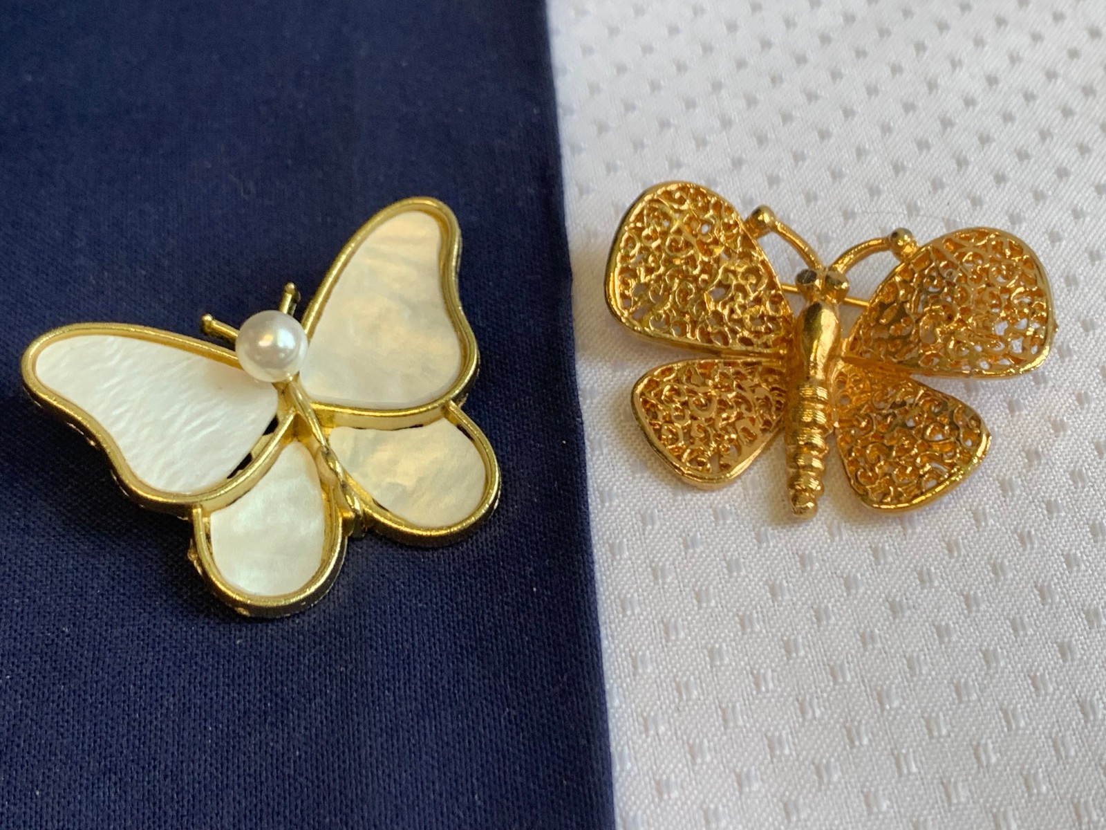 Vtg Butterfly Costume Jewelry Lot Eisenberg Sporrong & Co Trifari Monet Avon