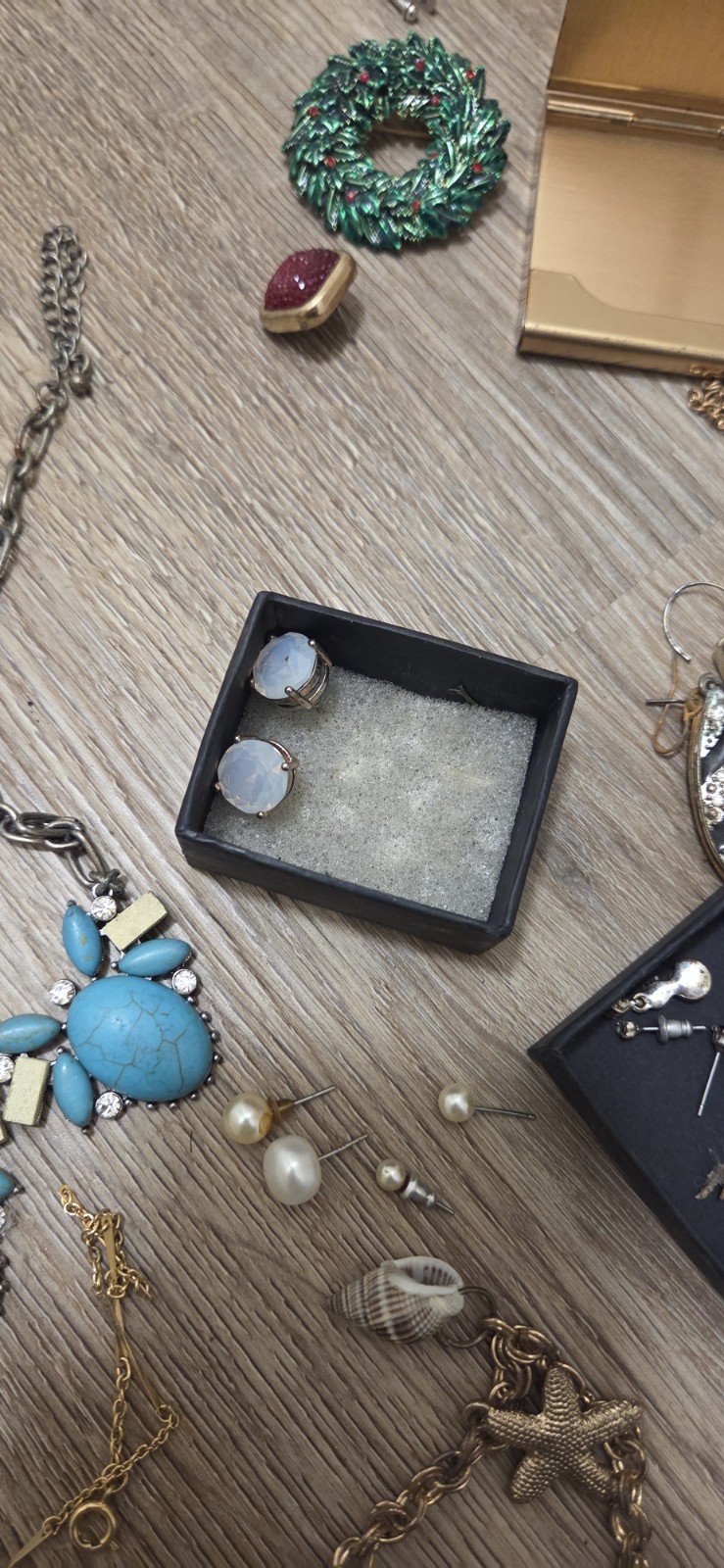 Jewelry Vintage Modern Huge Lot From An Estate Auction, Silver, Real Gems/Stones