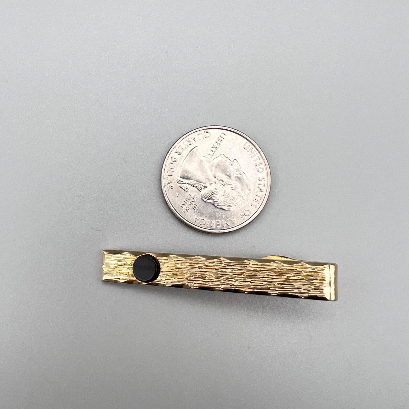 VTG Tie Bar Tie Clip Gold/ Silver Tone Men’s Business Casual & Collar Pin 4 Pc
