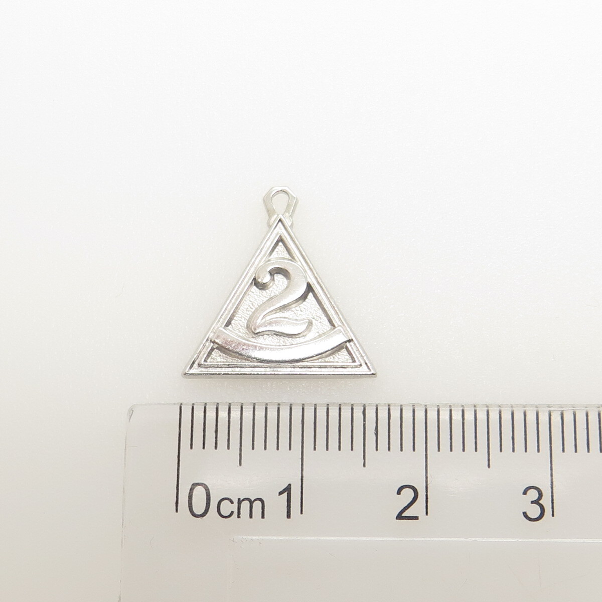 DOC MORGAN JOB’S DAUGHTERS 925 Sterling Vintage Second Messenger Station Pendant
