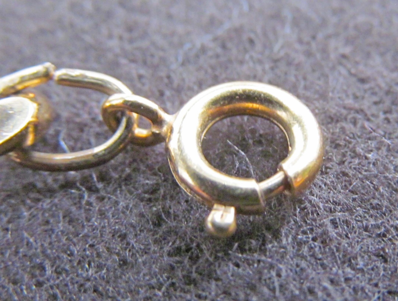 EHI MARKED “22KGF” FLAT CURB LINK BRACELET MARKED “KK” KARAT KLAD? & “N” NIPPON?