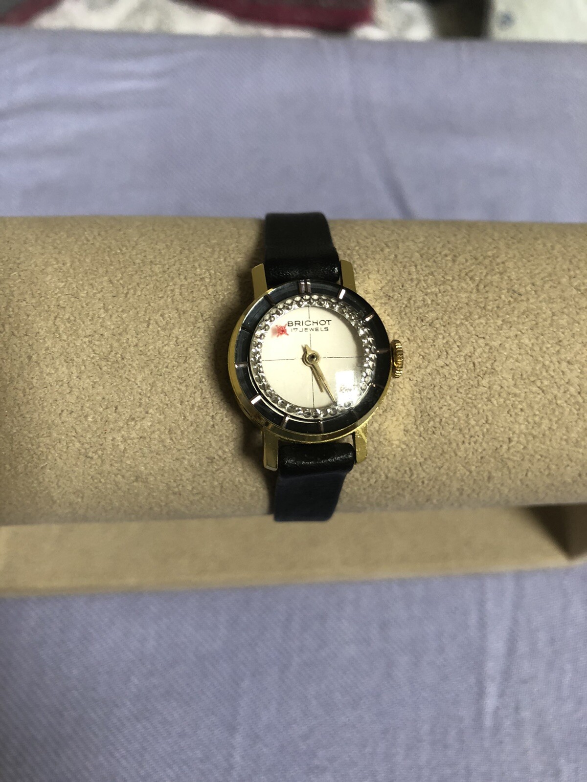 Vintage Briochet Ladies Mystery Dial 17 Jewel Hand Wind Watch