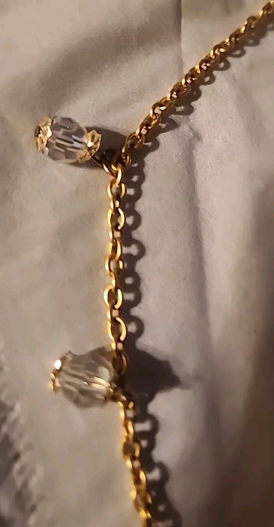 Beautiful Art Deco Czech Faceted Bead Necklace Circa 1920 – 19.5″
