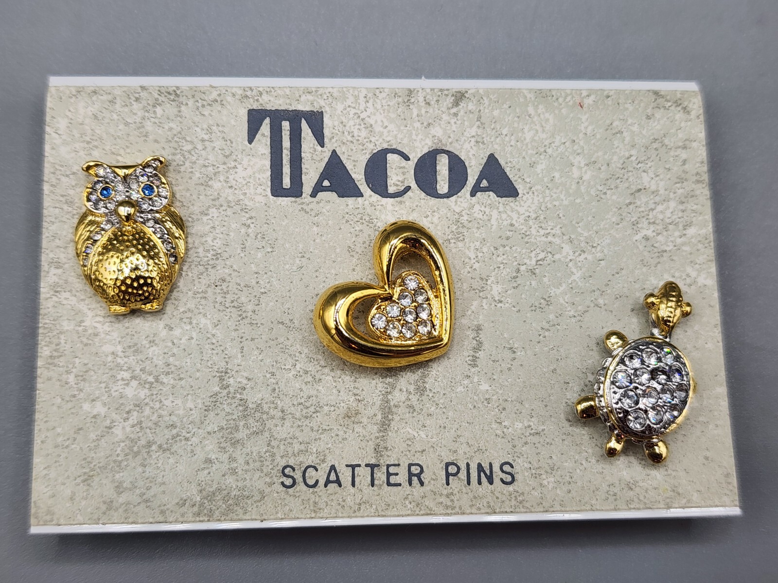 Brand New Austrian Crystal Pin Lot Tacoa Roman USA NWT Lapel Hat Free Shipping