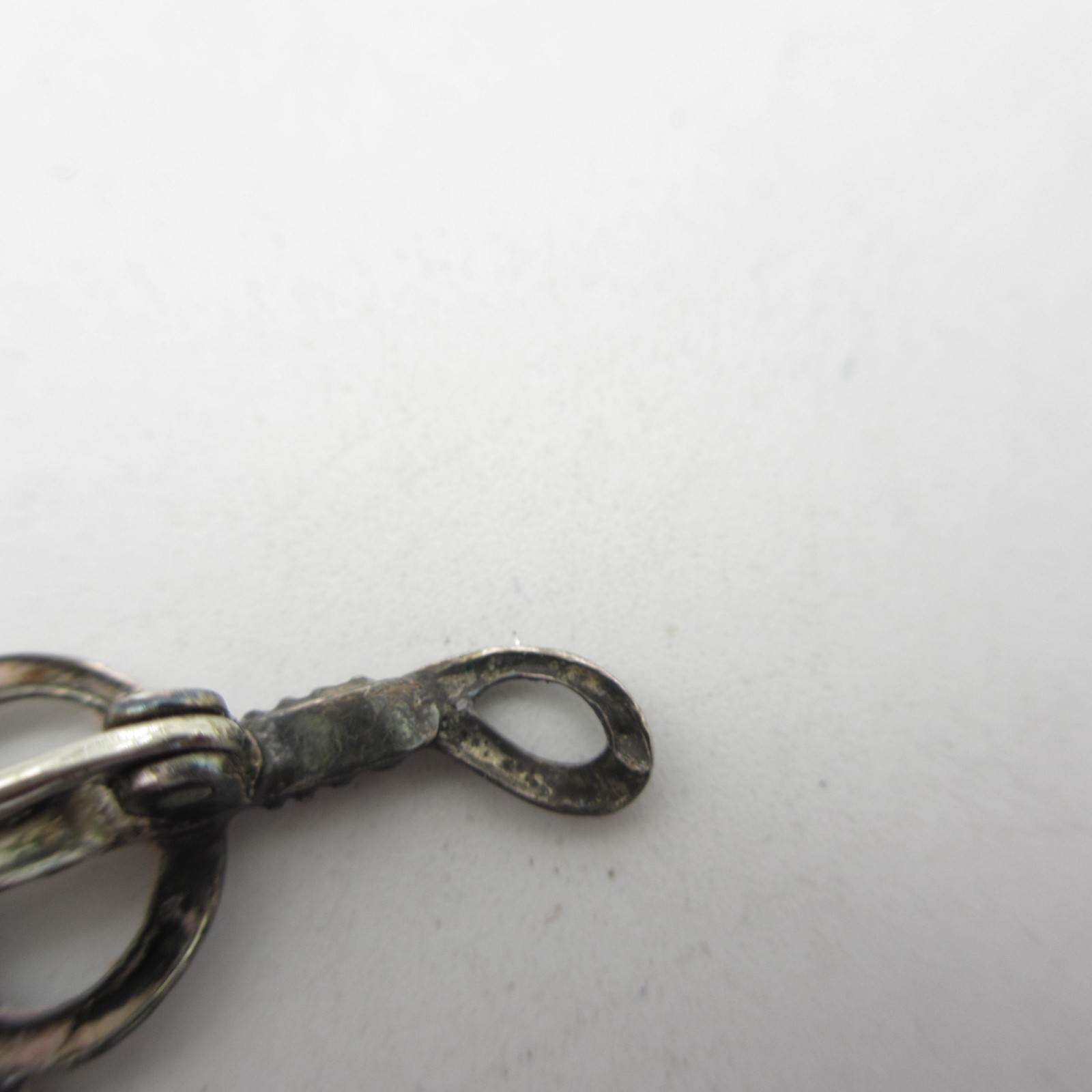 Vintage Horse Head Brooch Sterling Silver Equestrian Riding Crop Stirrup
