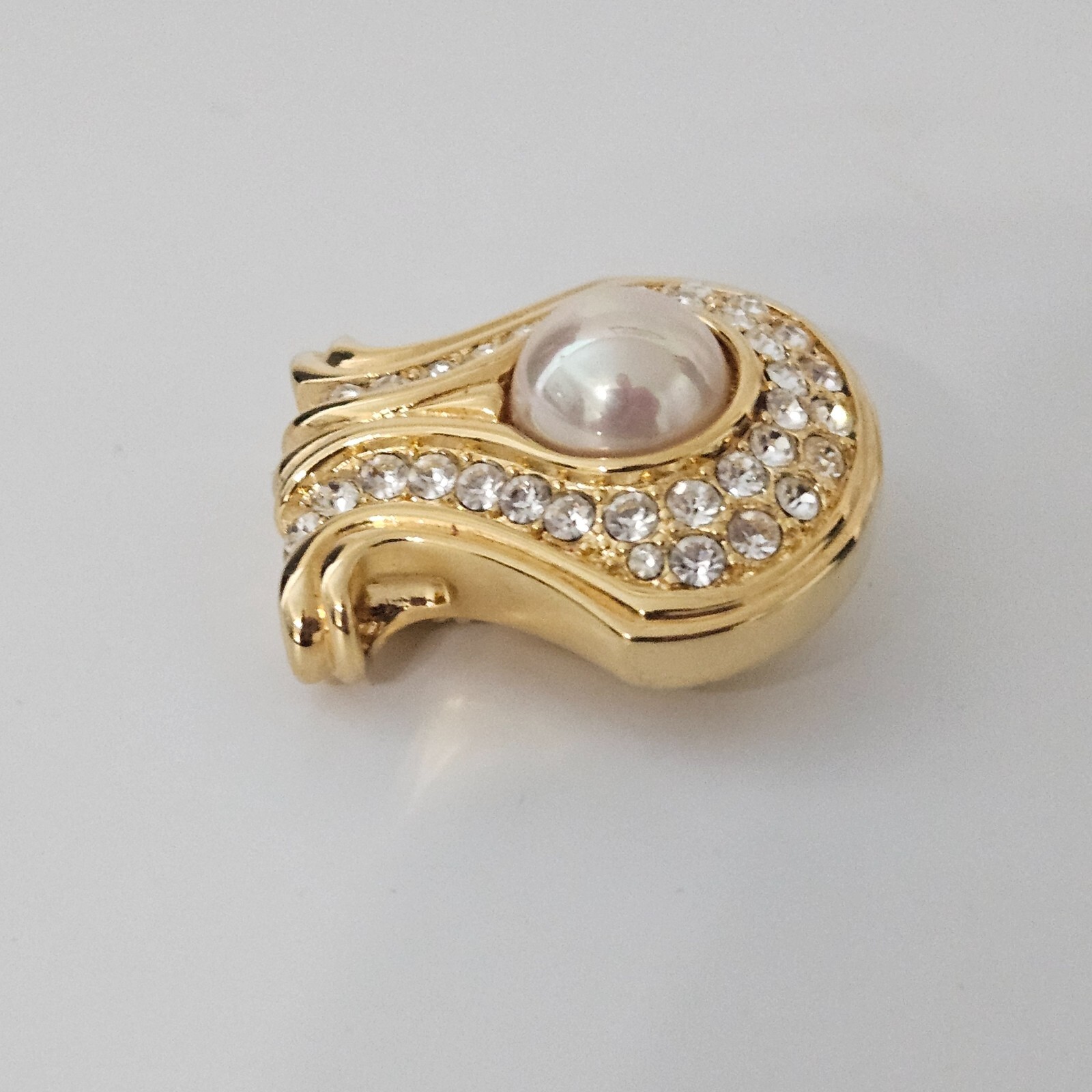 Nolan Miller Glamour Collection Rhinestone & Pearl Pendant Only
