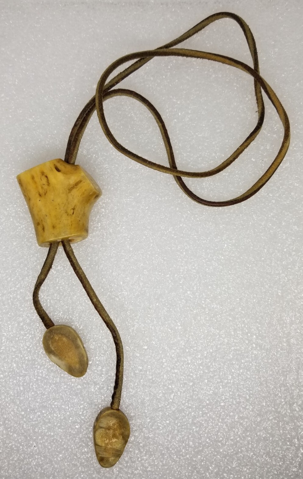 Vintage Hand Carved Antler Bolo Tie – South Western Nature Gift