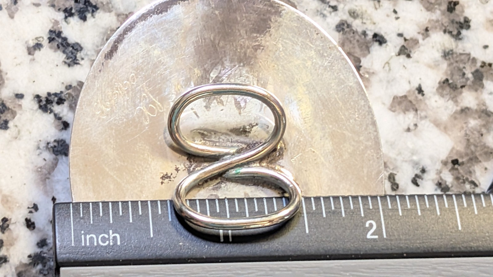 VTG STERLING SILVER BOLO SIGNED ABOUT 36 1/2″ LONG CORD BOLO WEIGHS 50.5+ GRAMS