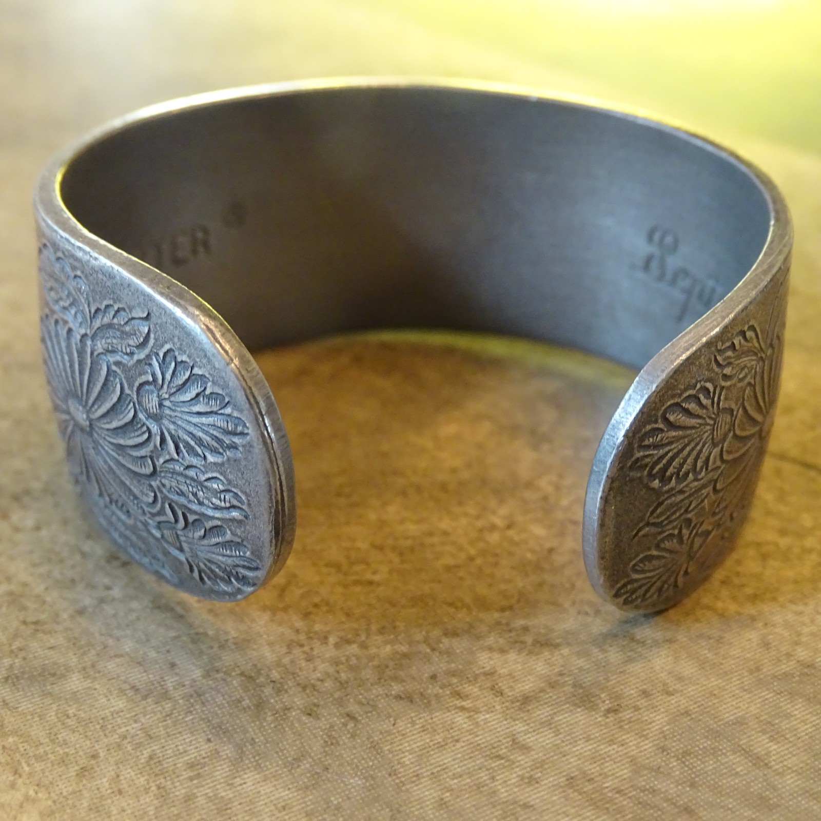 Salisbury Pewter September Cuff Bracelet