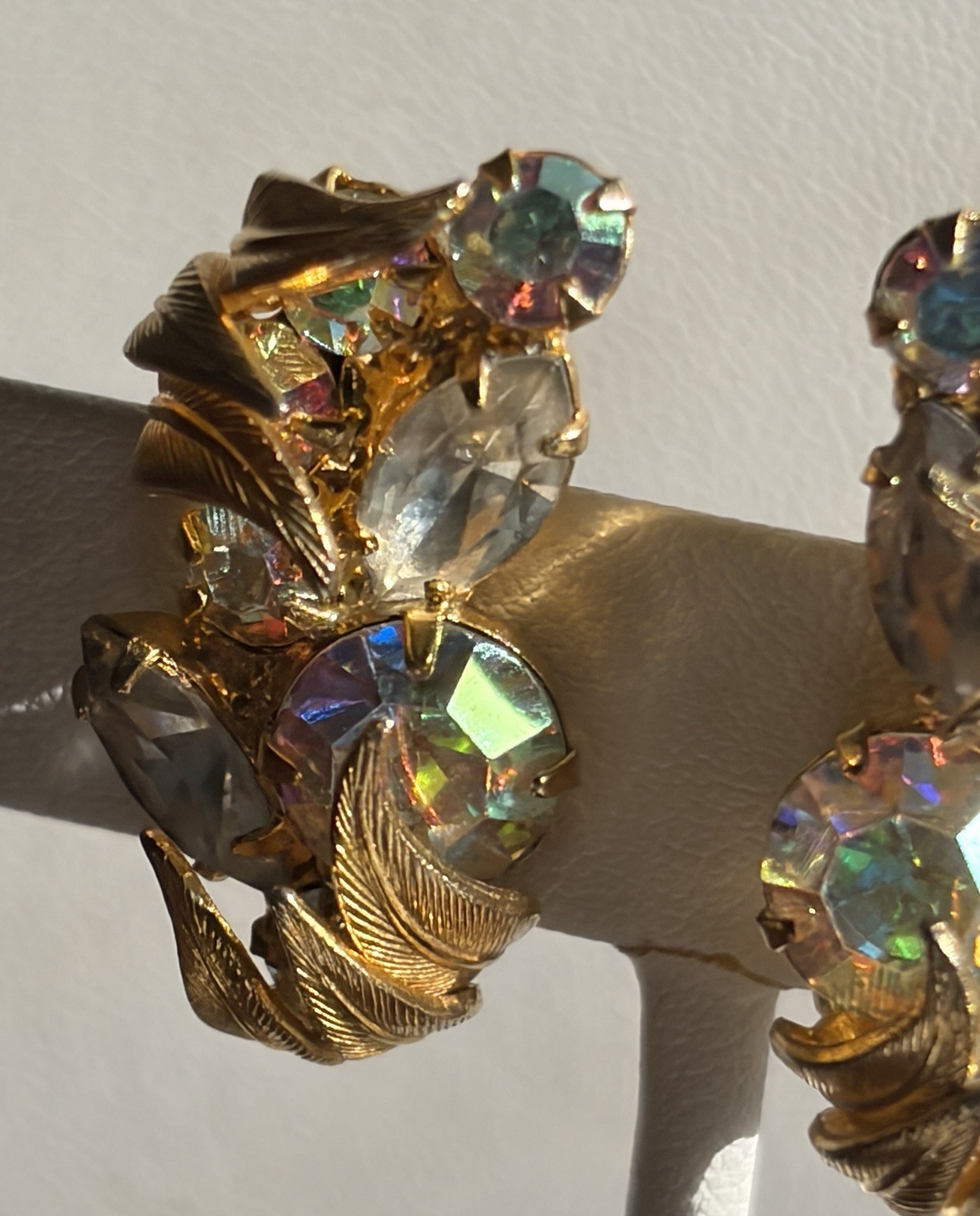Verified Juliana D&E Venus Flame Clear Navettes Earrings Book Piece Page 246