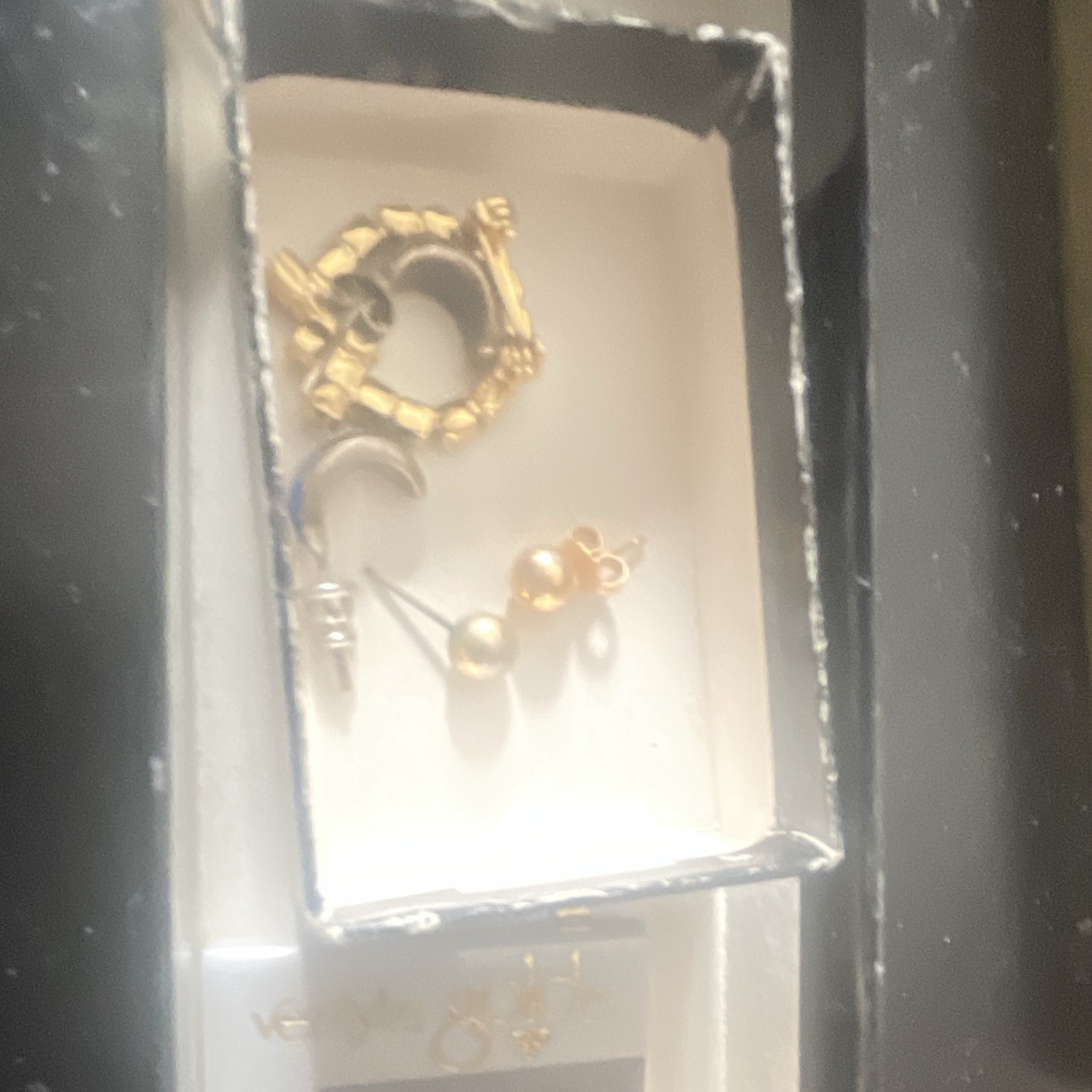 Basco Inc. Gold Tone Brooch Pin, 14 carat gold, in Box