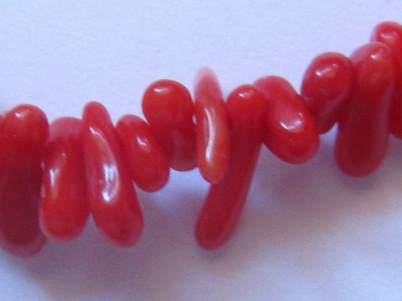 4 VNTG Necklaces~PINK & RED CORAL~Purple shell~Baroque Pearl + Charm~NICE