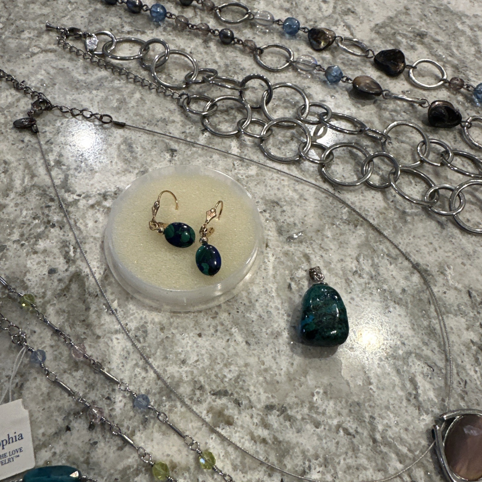 VTG TO NOW ESTATE JEWELRY LOT OF 40+ Pieces Lia Sophia Designer Gaudy Y2K
