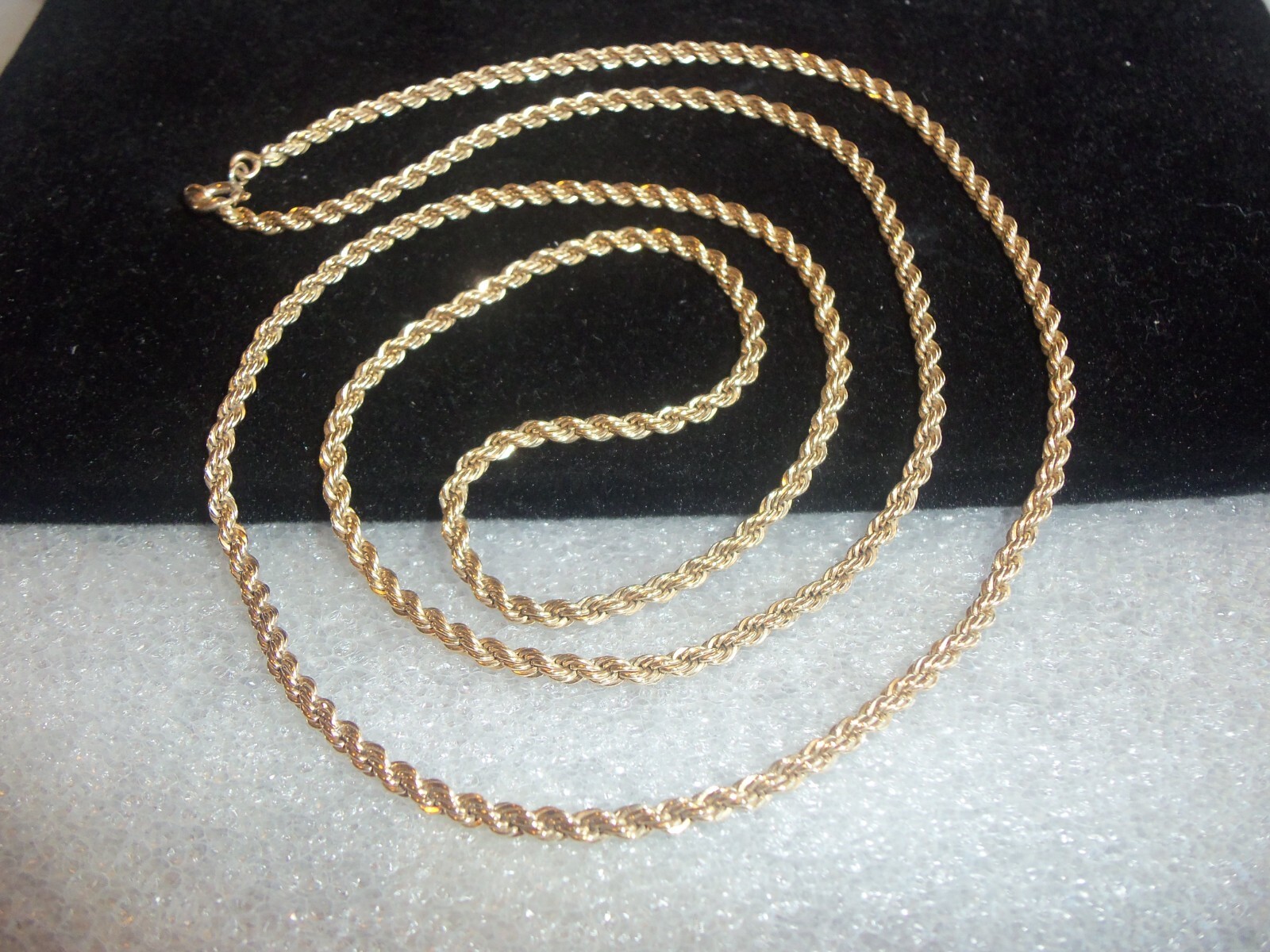 Vintage Gold filled Chain Necklace 33 in 22.5 grams Fifth Avenue