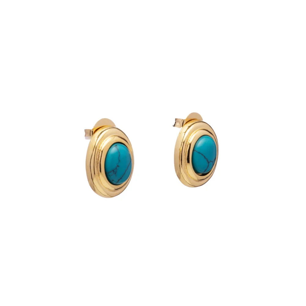 MAYAMAR Classic Turquoise Earrings – NEW – Retails for $108