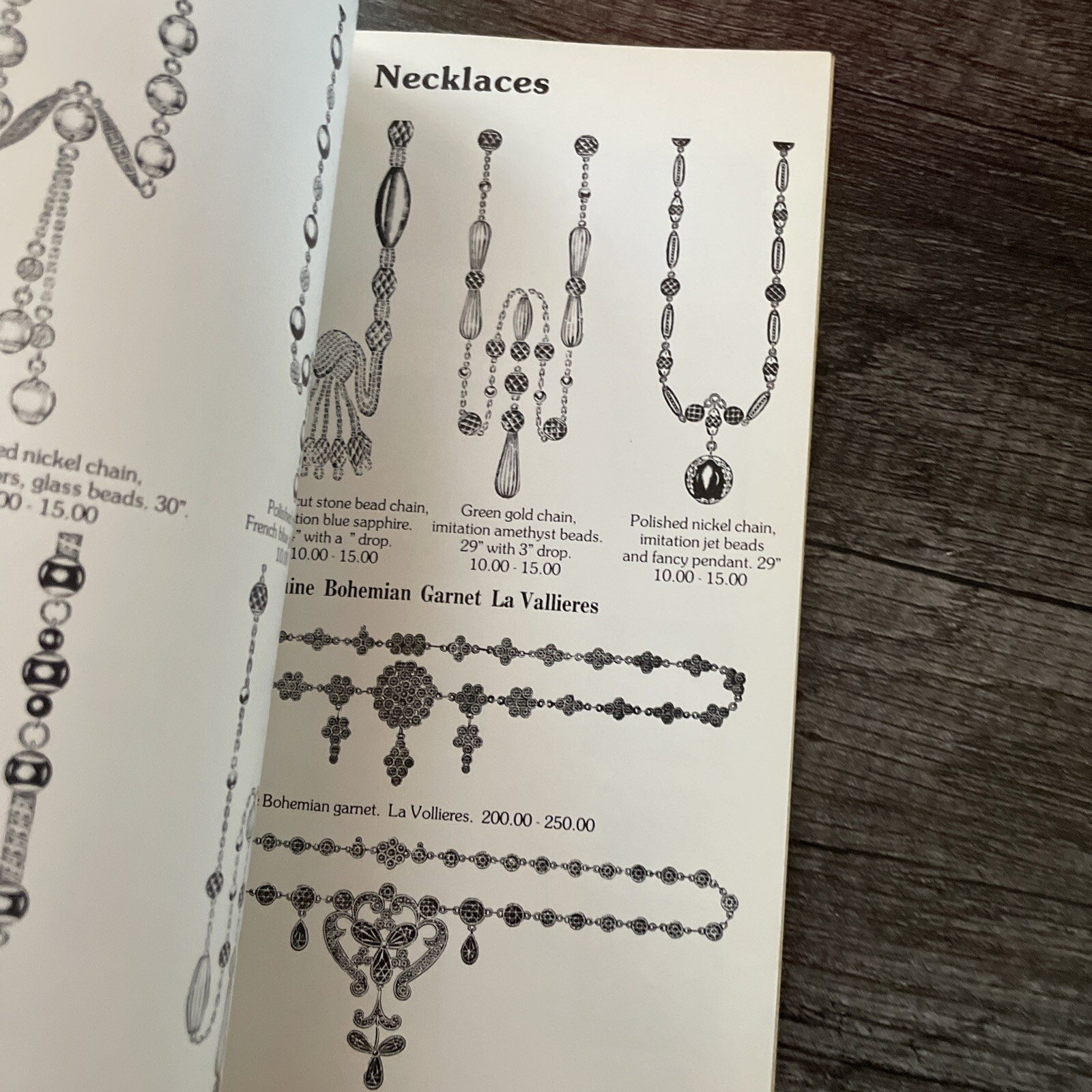Antique Jewelry Collector’s Illustrated Price Guide 63 Page 1977 Reference