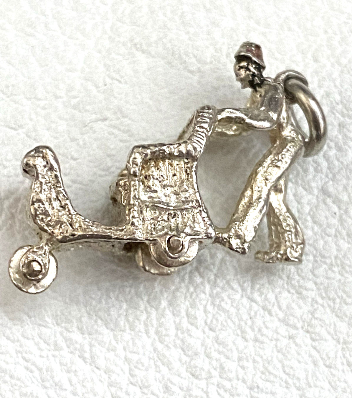Vintage Sterling Silver MECHANICAL Charm England Choose