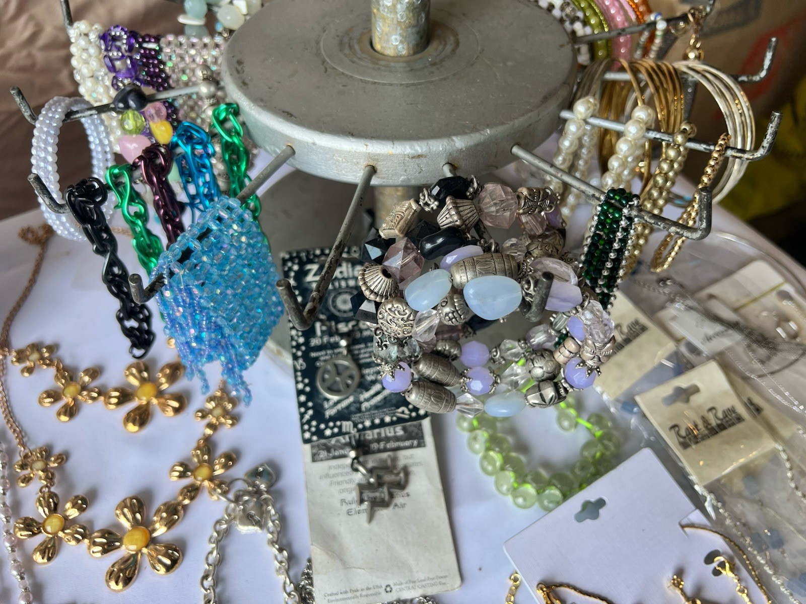 Lot 10- 15 Pieces or ½ Pound Vintage To Modern Fashion Jewelry All Wearable