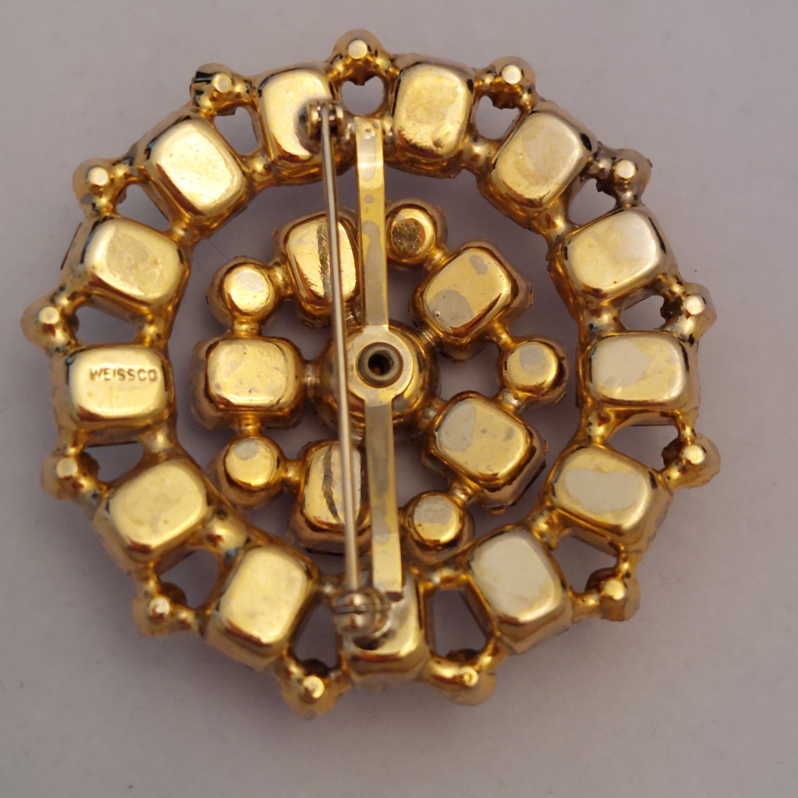 Vintage Weiss 2 1/2 Inch Purple Lavendar Brooch – Georgeous!!