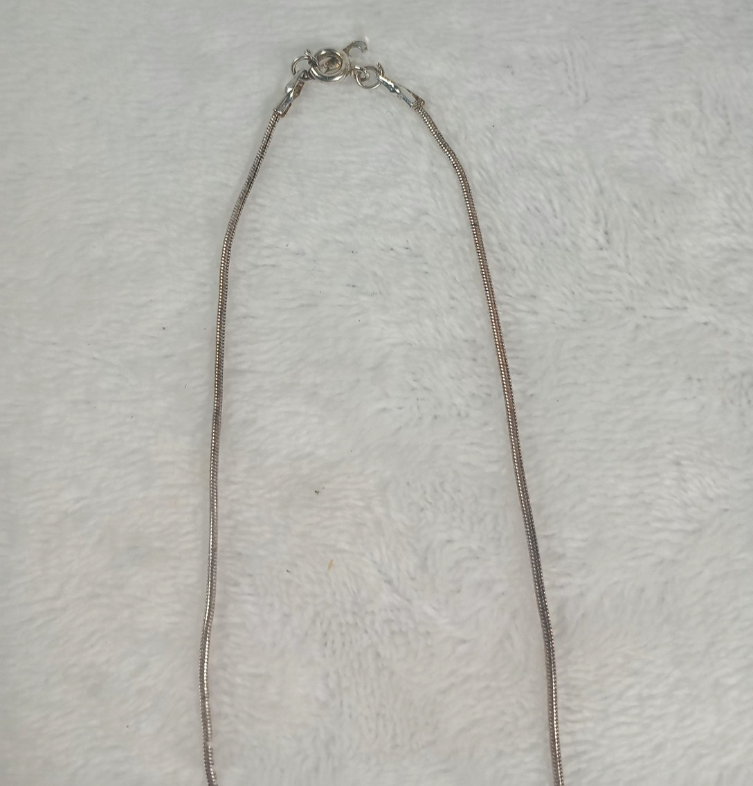 Vintage Silver Tone Amber Heart Necklace Earrings Set Romantic Valentine