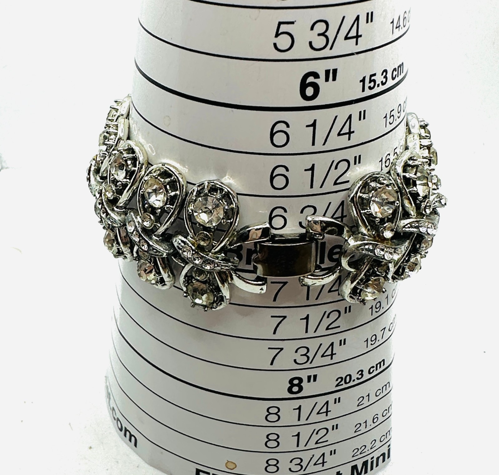 Lot Coro Pegasus Rhinestone Bracelet and 2 Atomic Starburst Brooches