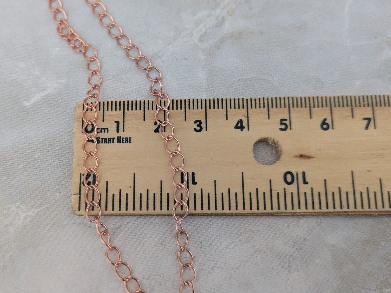 Vintage Enamel on Copper Turquoise Pendant Necklace, Mid Century Modern, 2.5″