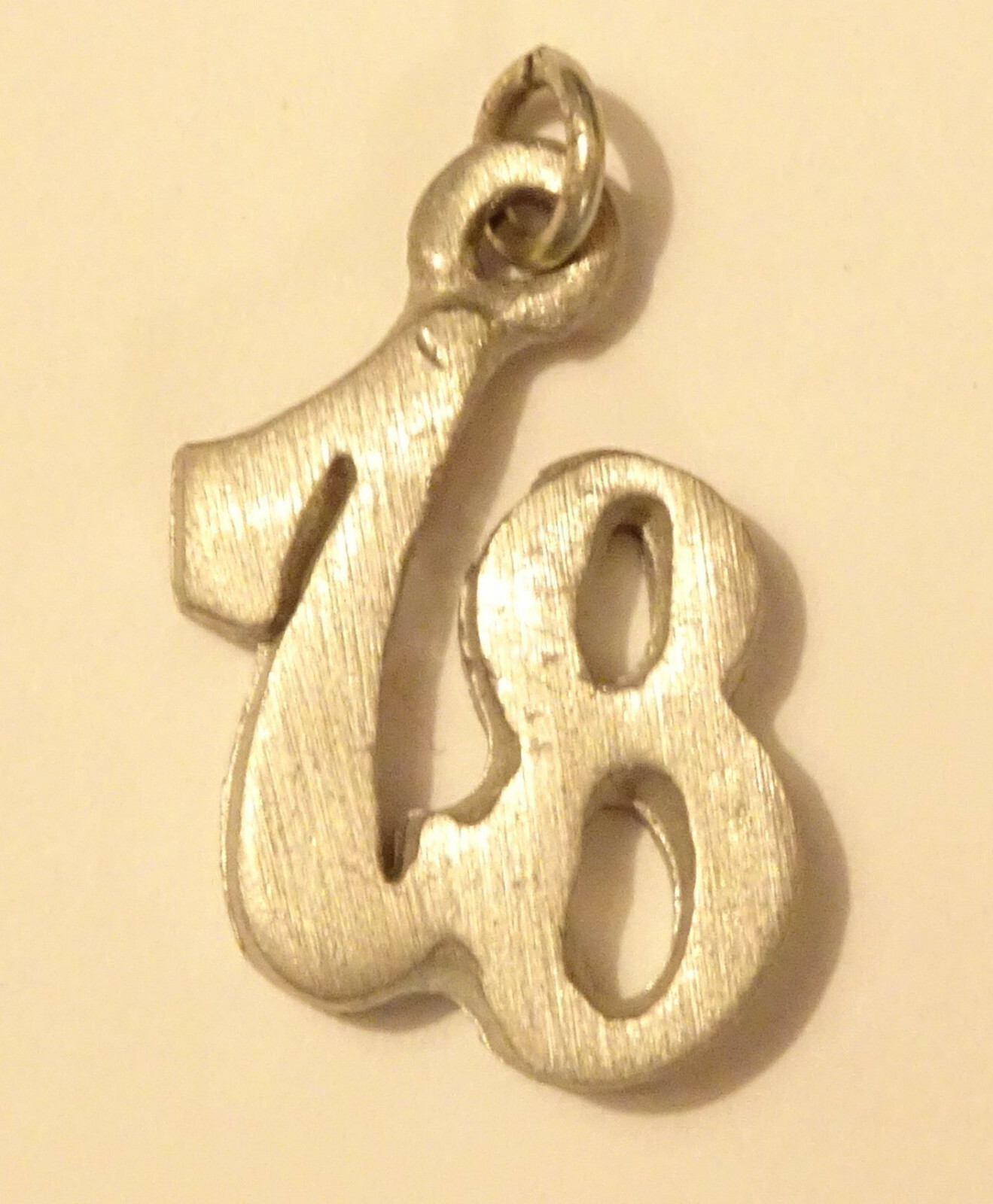 78 Charm Vintage Silver Tone 1978