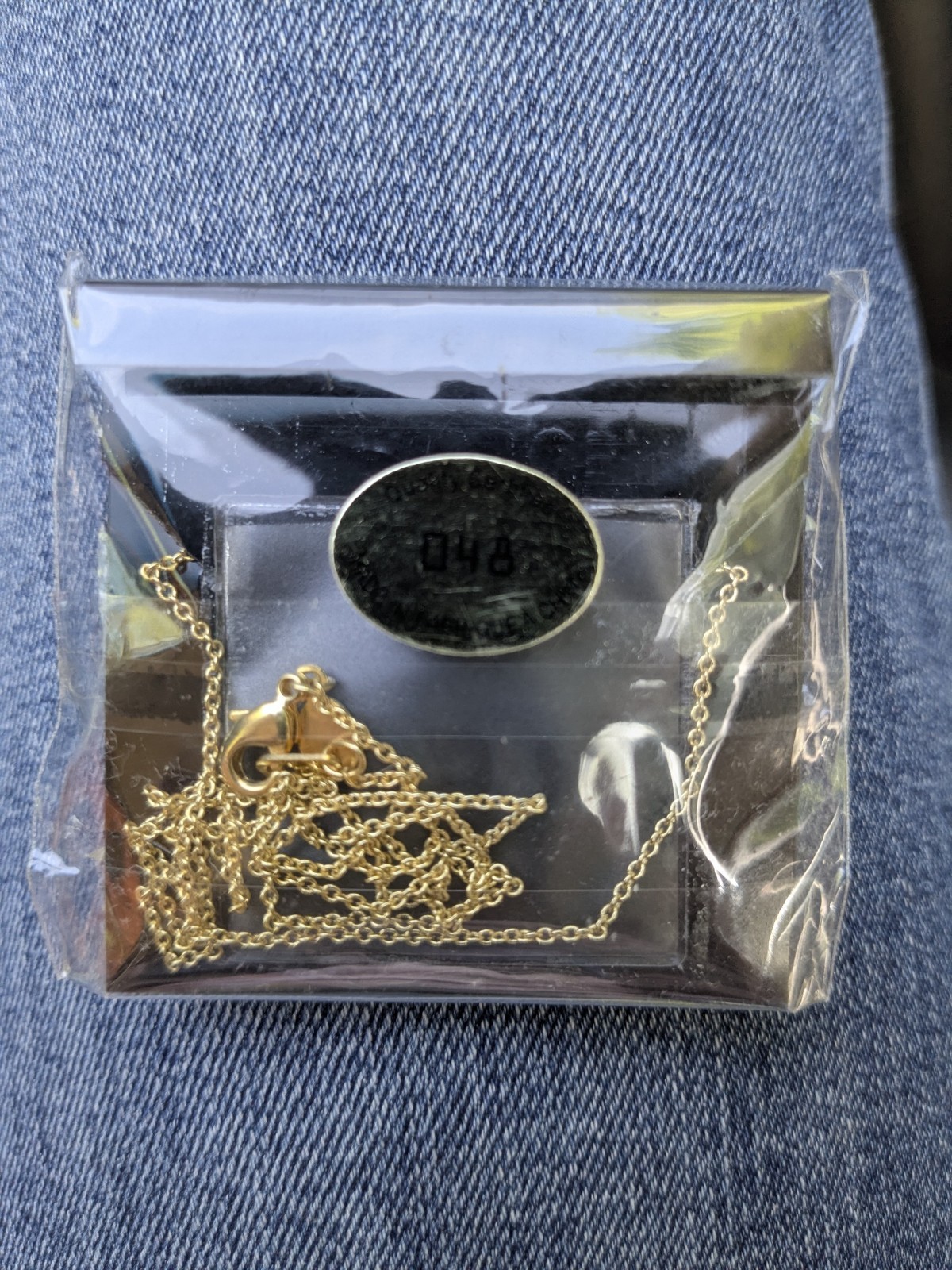 Lindenwold Fine Jewelers Necklace with Angel Pendant – New old stock