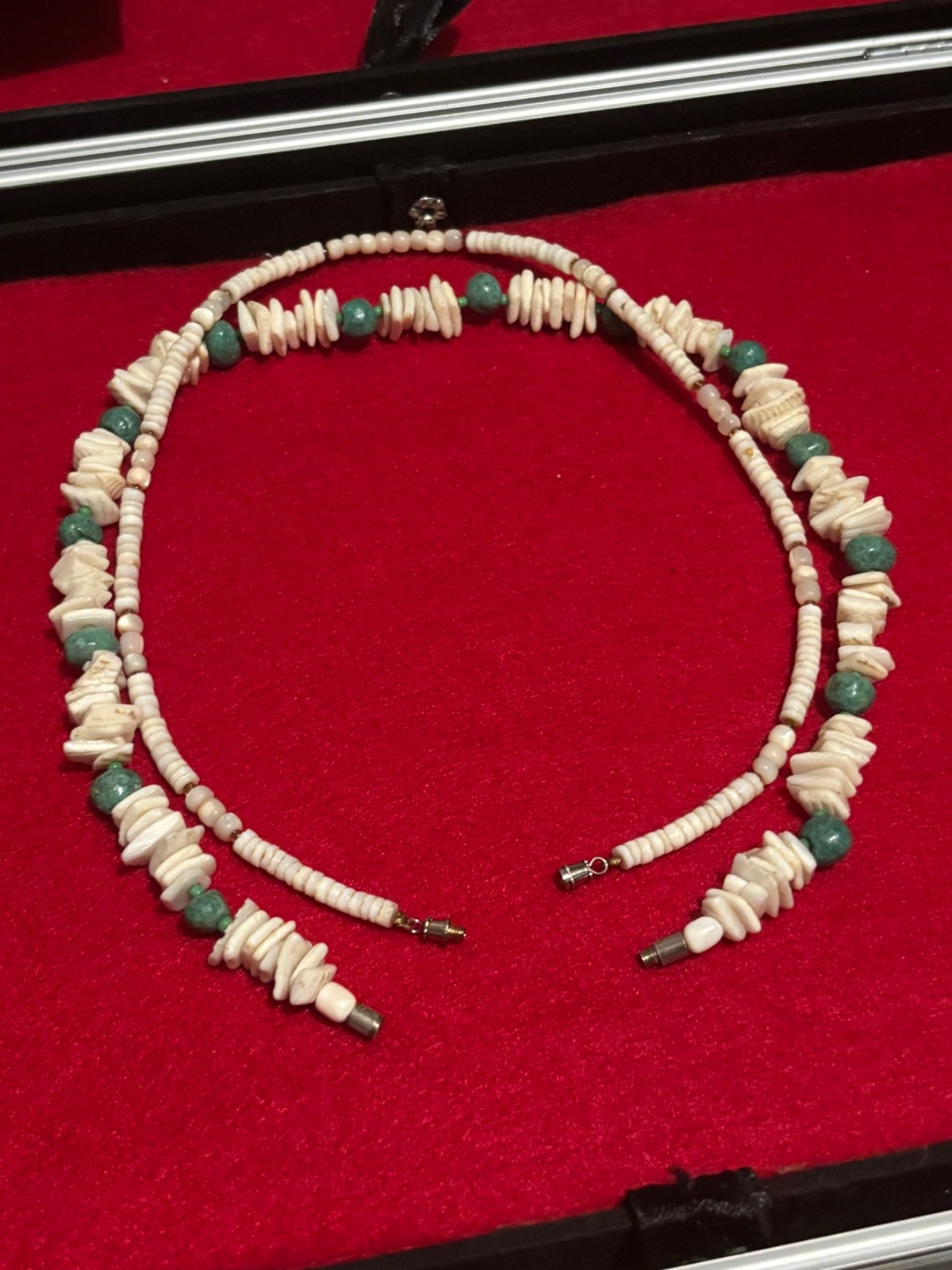 2 Vintage Puka Shell Necklaces 16” – Natural Shells And Beads