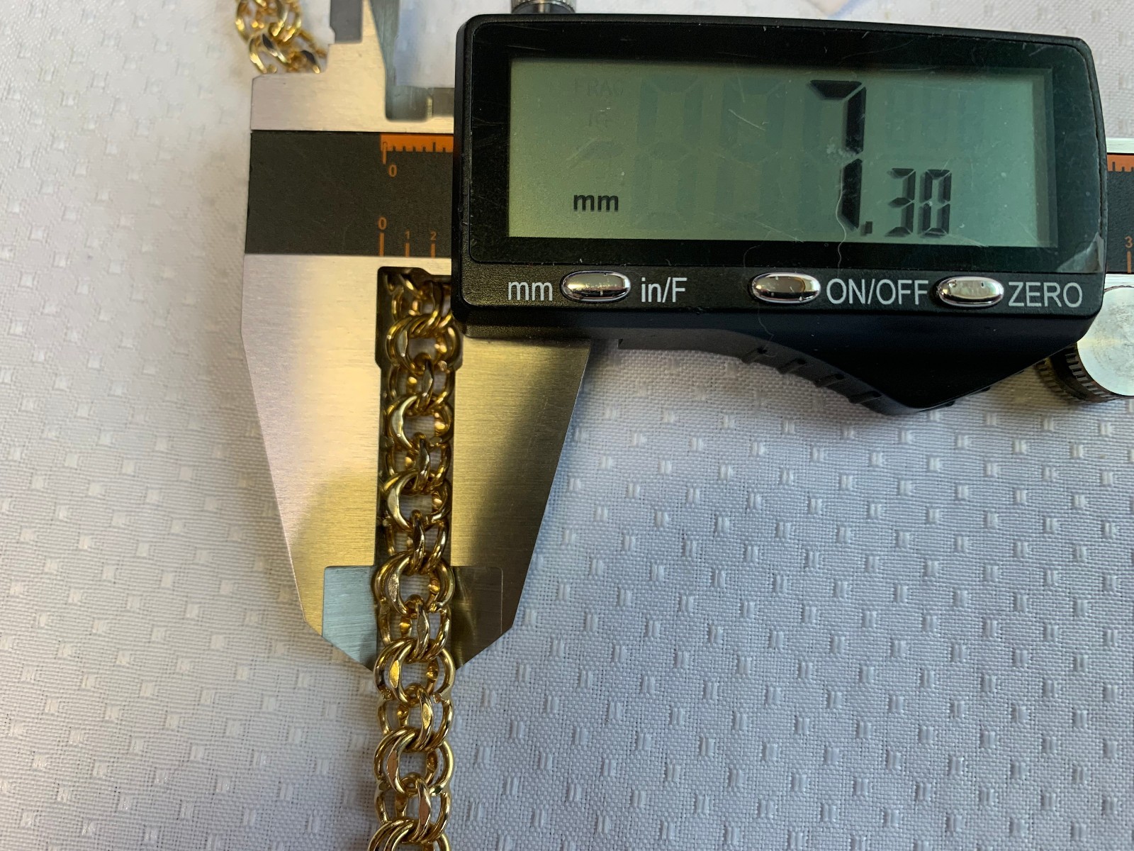 Vtg 1/20 12K Gold Filled BA Ballou Co Charm Bracelet 13.93g Jewelry 7.5″ Chain