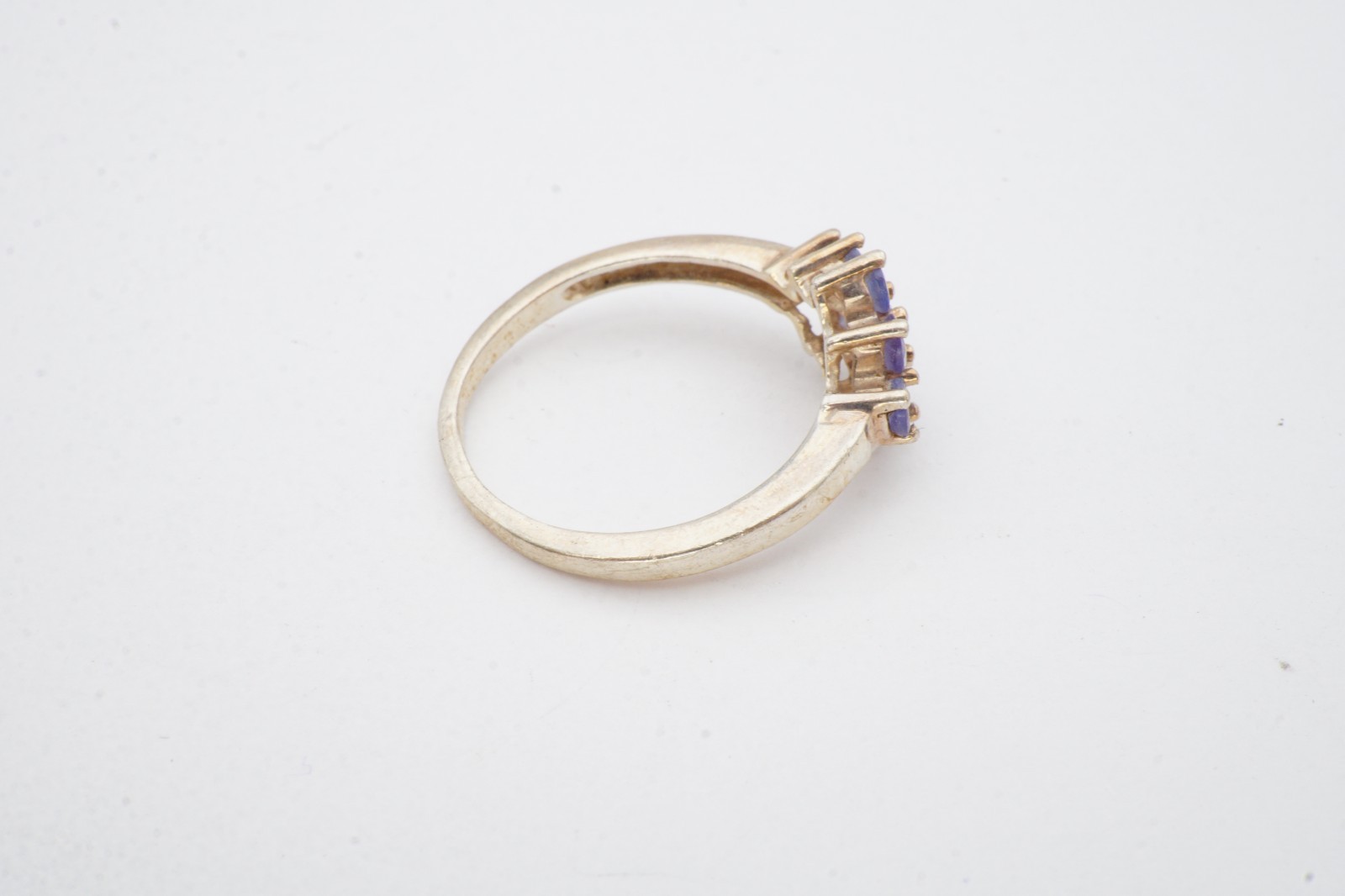 Vintage Sterling Silver 925 Iolite Ring Size 8